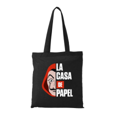 ZSONA DEKOR La casa de papel - Bevásárló táska fekete