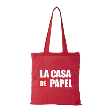 ZSONA DEKOR La casa de papelV2 - Bevásárló táska piros