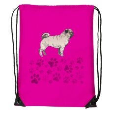 ZSONA DEKOR Mopsz - Sport táska magenta v1