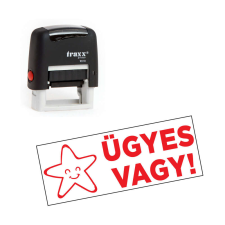 ZSONA DEKOR Motivációs bélyegző ÜGYES VAGY! lenyomattal bélyegző