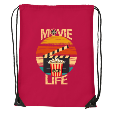 ZSONA DEKOR Movie is my life - Sport táska piros