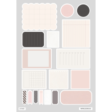 ZSONA DEKOR Öntapadós tervezhető matrica csomag V3 matrica