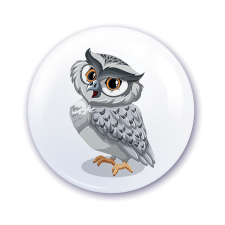 ZSONA DEKOR Ovis jel szekrényre Bagoly mintával ajándéktárgy