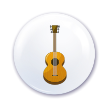 ZSONA DEKOR Ovis jel szekrényre Gitár mintával ajándéktárgy