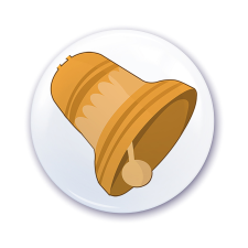 ZSONA DEKOR Ovis jel szekrényre Harang mintával ajándéktárgy