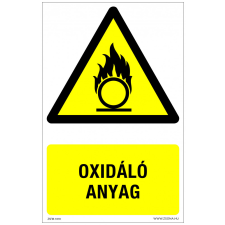 ZSONA DEKOR Oxidáló anyag Műanyag tábla 160x250 mm információs címke