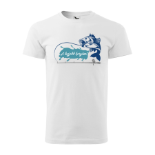 ZSONA DEKOR Póló A legjobb horgász! mintával - Fehér XXXL méretben egyedi ajándék