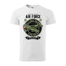 ZSONA DEKOR Póló Air force mintával - Fehér XXXL méretben egyedi ajándék