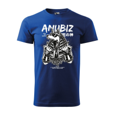 ZSONA DEKOR Póló Anubis mintával - Kék XXXL méretben egyedi ajándék