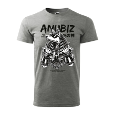 ZSONA DEKOR Póló Anubis mintával - Szürke S méretben v1 egyedi ajándék