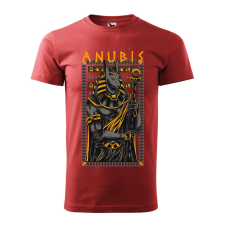 ZSONA DEKOR Póló Anubis mintával - Terrakotta XXL méretben v2 egyedi ajándék