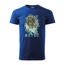 ZSONA DEKOR Póló Aztec mintával - Kék XL méretben egyedi ajándék