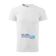 ZSONA DEKOR Póló Baby loading mintával - Fehér XL méretben v2 egyedi ajándék