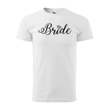 ZSONA DEKOR Póló Bride mintával - Fehér XXL méretben egyedi ajándék