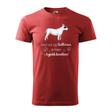 ZSONA DEKOR Póló Bullterrier mintával - Terrakotta XXXL méretben v1 egyedi ajándék