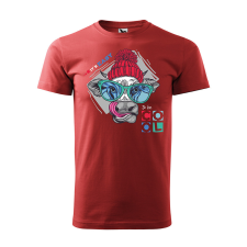 ZSONA DEKOR Póló Cool cow mintával - Terrakotta S méretben ajándéktárgy