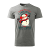ZSONA DEKOR Póló Csak egy dolgot várok a karácsonyban V3 mintával - Szürke S méretben