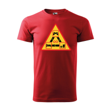 ZSONA DEKOR Póló Gamer mintával - Piros XXXL méretben egyedi ajándék