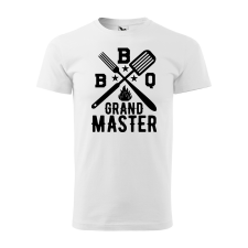 ZSONA DEKOR Póló Grand master mintával - Fehér M méretben egyedi ajándék