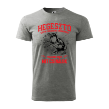 ZSONA DEKOR Póló Hegesztő vagyok mintával - Szürke M méretben egyedi ajándék