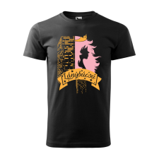 ZSONA DEKOR Póló Lánybúcsú mintával - Fekete S méretben v1 egyedi ajándék