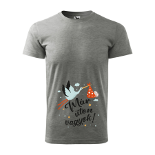 ZSONA DEKOR Póló Már úton vagyok! mintával - Szürke S méretben ajándéktárgy