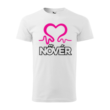 ZSONA DEKOR Póló Nővér mintával - Fehér S méretben egyedi ajándék