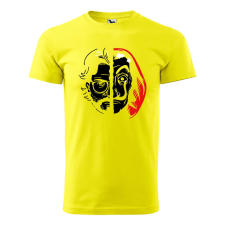 ZSONA DEKOR Póló Professor mintával - Sárga M méretben egyedi ajándék