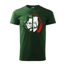 ZSONA DEKOR Póló Professor mintával - Zöld L méretben egyedi ajándék