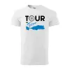 ZSONA DEKOR Póló Tour de Tisza mintával - Fehér S méretben