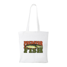 ZSONA DEKOR Predator fish - Bevásárló táska fehér kézitáska és bőrönd