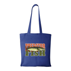 ZSONA DEKOR Predator fish - Bevásárló táska kék