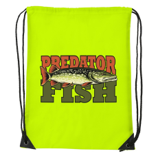ZSONA DEKOR Predator fish - Sport táska sárga