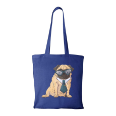 ZSONA DEKOR Pug Dog - Bevásárló táska kék