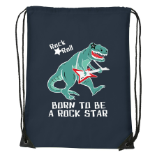 ZSONA DEKOR Rock an roll - Sport táska navy kék kézitáska és bőrönd