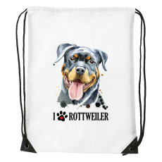 ZSONA DEKOR Rotweiler - Sport táska fehér