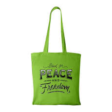ZSONA DEKOR Stand for peace - Bevásárló táska zöld