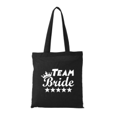 ZSONA DEKOR Team Bride - Bevásárló táska fekete v3 kézitáska és bőrönd