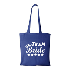 ZSONA DEKOR Team Bride - Bevásárló táska kék v3 kézitáska és bőrönd