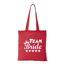 ZSONA DEKOR Team Bride - Bevásárló táska piros kézitáska és bőrönd