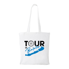 ZSONA DEKOR Tour de Balaton - Bevásárló táska fehér