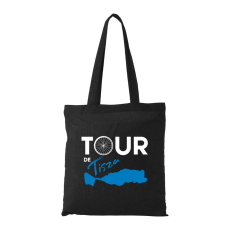 ZSONA DEKOR Tour de Tisza - Bevásárló táska fekete