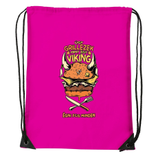 ZSONA DEKOR Úgy grillezek mint egy viking - Sport táska magenta