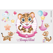 ZSONA DEKOR Vasalható 10 hónapos lettem-kislány minta ajándéktárgy