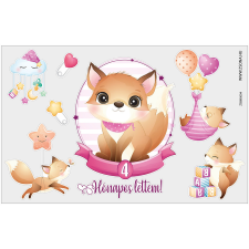 ZSONA DEKOR Vasalható 4 hónapos lettem-kislány minta ajándéktárgy