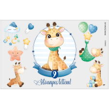 ZSONA DEKOR Vasalható 9 hónapos lettem-kisfiú minta ajándéktárgy