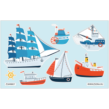 ZSONA DEKOR Vasalható jármű matrica csomag V7 ajándéktárgy