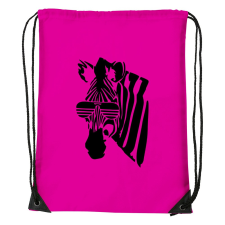 ZSONA DEKOR Zebra - Sport táska magenta kézitáska és bőrönd