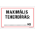 Zsona Maximális teherbírás Műanyag tábla 250x160 mm