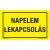 Zsona Napelem lekapcsolás Öntapadós matrica 320x500 mm